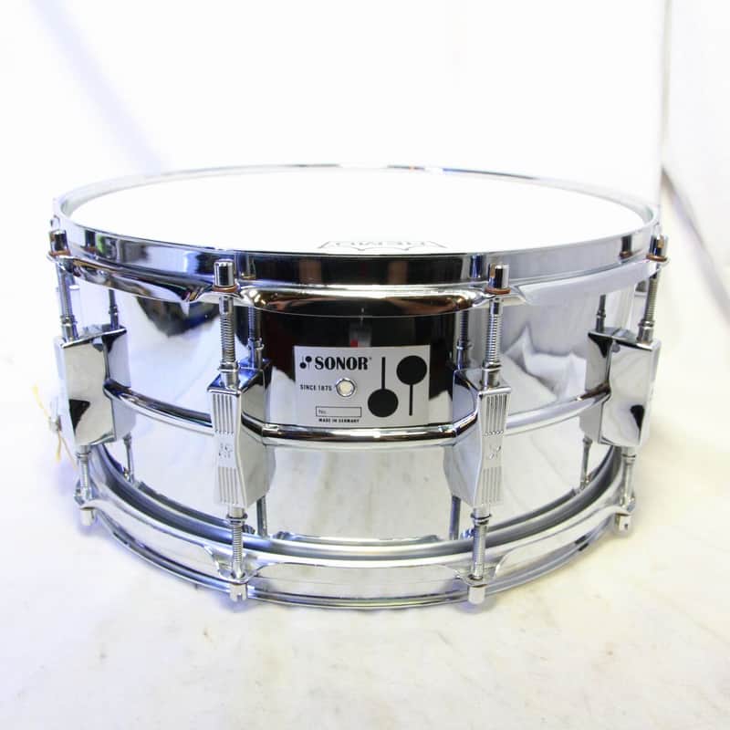 SONOR D-506 Phonic Ferromangan Steel 14x6.5 Snare Drum (06/15) image 1