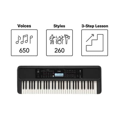 Yamaha PSR-E383 61-Key Standard Portable Keyboard image 9