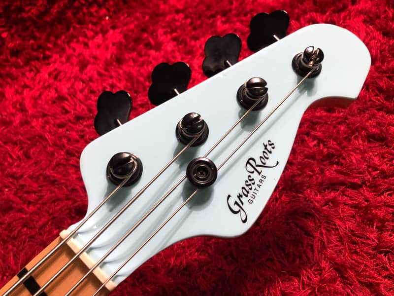 GRASS ROOTS Jazz Bass Signature Series GEN model EAST BLUE | Reverb