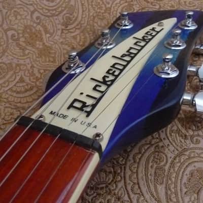 Rickenbacker 360 Limited Edition 2006 Blue Burst Color Of The Year image 5