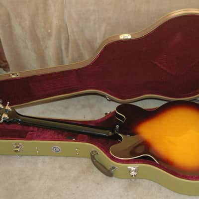 Epiphone Dot Vintage Sunburst image 4