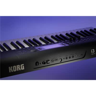Korg i3 MB Music Workstation Black Tastiera image 16