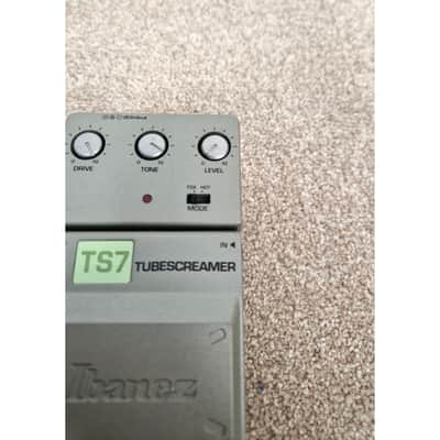 Ibanez TS7 Tube Screamer - Effects Pedal - Silver - Excellent image 3