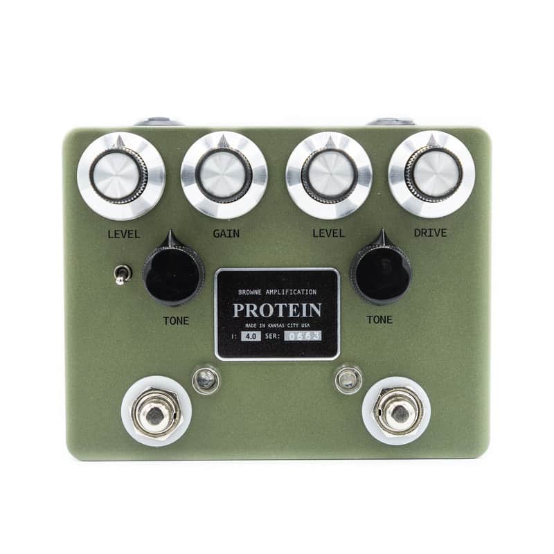 Browne Amplification - Protein Dual Overdrive V4 - Green image 1
