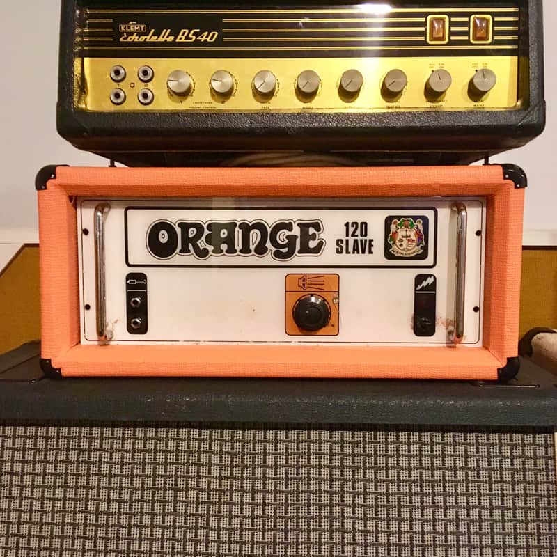 Orange SL-120 slave amplifier (or-120) original vintage uk matamp c 1970s Plexi image 1