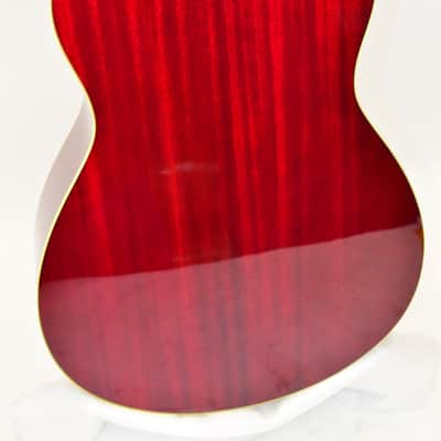 Yamaha FS-TA TransAcoustic Concert Acoustic Electric Guitar, Ruby Red image 10