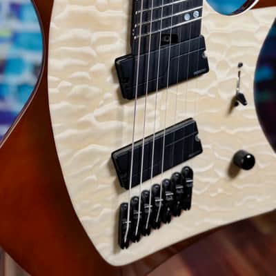Abasi Guitars Larada J7 - Quilt Maple image 3
