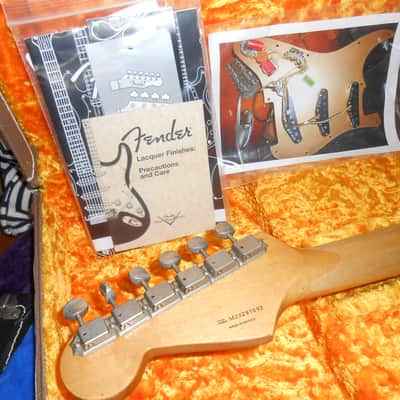 2008 Fender 60's Road Worn Stratocaster w/ Custom Shop Loretta Diaz (LD)hand wound Fat-60s image 15
