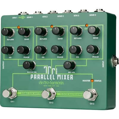 Electro-Harmonix Tri Parallel Mixer Effects Loop Mixer / Switcher Pedal image 6