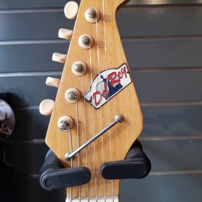 Teisco Del Rey K-ET-200 1960's Sunburst Vintage Electric Guitar w/ Gig Bag image 3
