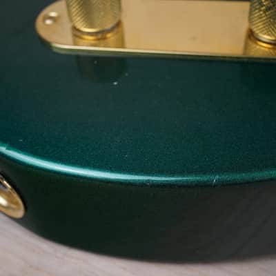 Fender FSR 75th Anniversary Hybrid II Telecaster MIJ 2021 Sherwood Green Metallic Japan w/ Bag image 7