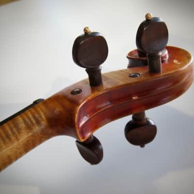 Lamy JTL French Violin 4/4 Antonio Stradivarius Model Circa-1930s-1940s-Reddish Varnish image 10