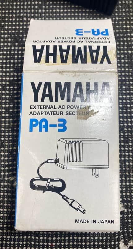 Yamaha PA-3 External AC Power Adaptor - 10V - 700mA image 1