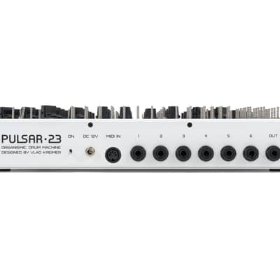 SOMA Laboratory Pulsar-23 Semi-Modular Drum Machine (White) [USED] image 4