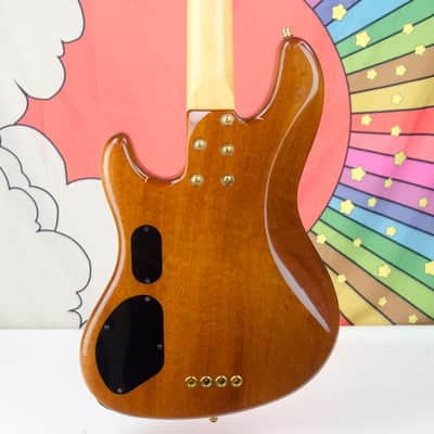 Used 2002 Fender Victor Bailey Jazz Bass, Rosewood Fingerboard, Natural Koa top, Hardcase image 11