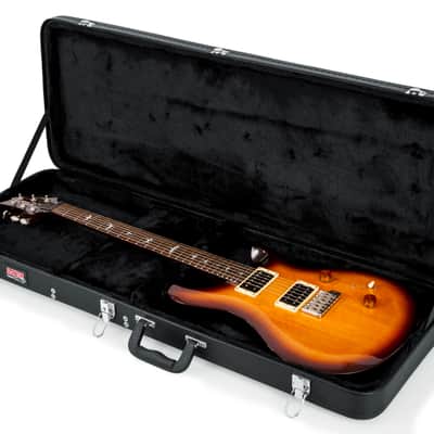 Gator Cases Hard-Shell Wood Case for Wide Body Electric Guitars; Fits PRS Style Guitars and More (GWE-ELEC-WIDE) image 4