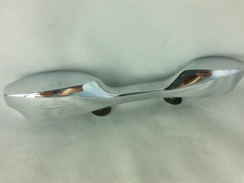 *John Grey 1x Bass Drum Lugs Chrome Vintage 60s 2 3/8" England 7"-Long Autocrat* image 1