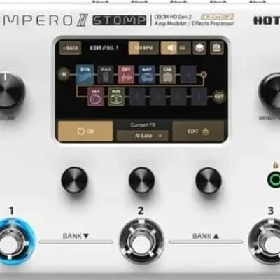 Hotone MP-300 Ampero II Stomp Amp Modeler / Effects Processor | Reverb