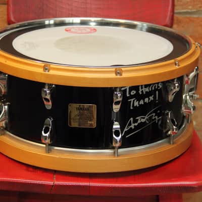 Yamaha  MSD14AF Anton Fig Snare Drum Signed By Anton Fig image 1