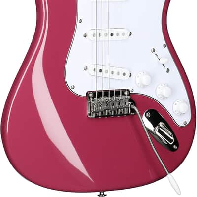 2022 PRS SE Silver Sky Electric Guitar - Dragon Fruit image 4