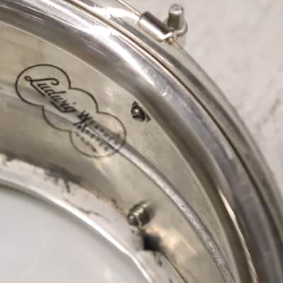 Ludwig Pioneer 6.5X14" NOB 2pc 6 Lug Snare Drum Vintage 1920's image 13
