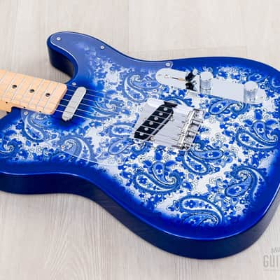 2025 Fender Limited Telecaster Indigo Paisley, Mint w/ Hangtags, Japan MIJ image 9