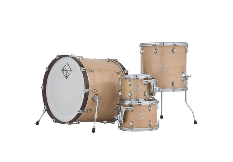 Dixon PODCSTH422-01-N Cornerstone Hybrid Shellset 4pc Natural Maple Gloss image 1