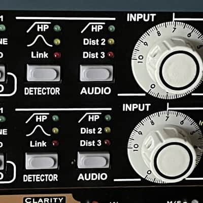 Empirical Labs EL8X-S Distressor Stereo Pair with British Mode and Image Link 2024 - Black image 4
