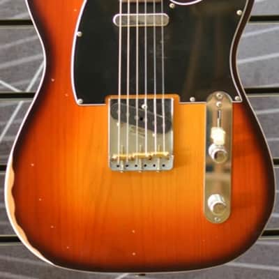 Fender Artist Jason Isbell Custom Telecaster 3-Colour Chocolate Burst Electric Guitar Incls Deluxe G image 6