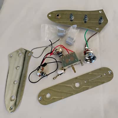 Squier Telecaster Controls Cover - Loaded! Customizable! image 4
