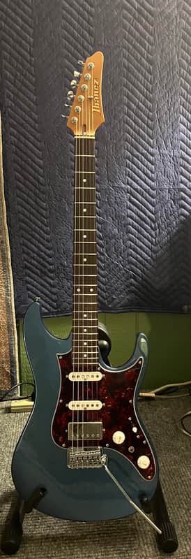 Ibanez AZ2204N-PBM Prestige 2021 - Present - Prussian Blue Metallic image 1