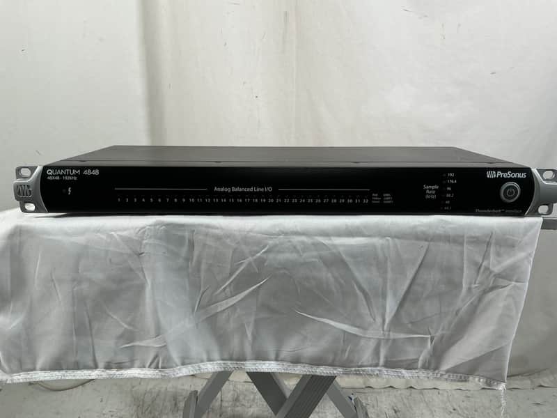 PreSonus Quantum 4848 Thunderbolt 2 Audio Interface - Black image 1