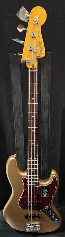 Fender American Professional Classic Jazz Bass - Faded Firemist Gold, Rosewood Fingerboard 2025 image 1