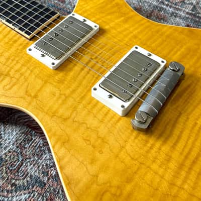 Brondel Burn II w/ Ron Ellis Pickups- Aged Amber Blonde - NEW, (Authorized Dealer) image 8