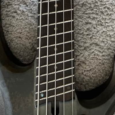 Ibanez BTB805MSTGF 5-String Multi-Scale Bass w/Case, Transparent Gray image 7