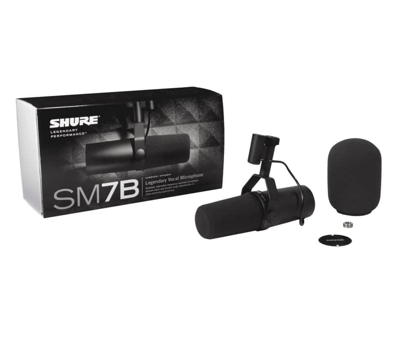 Shure SM7B Cardioid Dynamic Microphone image 1