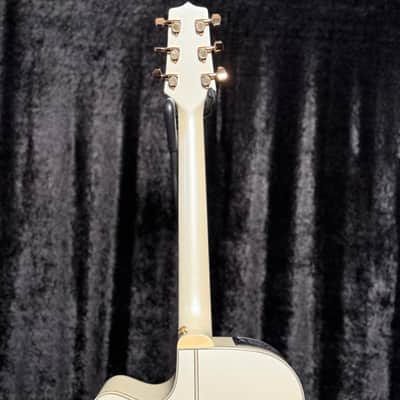 Takamine GD37CE Gloss Pearl White image 6