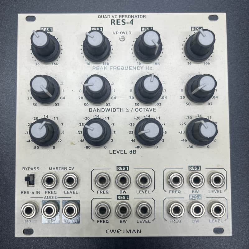 Cwejman RES-4 Quad VC Resonator 2010s - Eggshell image 1