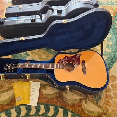 2001 Gibson Hummingbird Ultimate Quilt Custom Shop Acoustic Guitar image 13