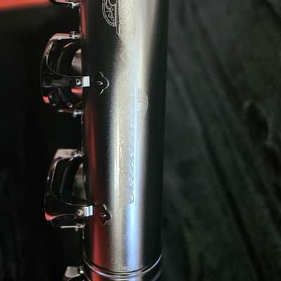 Cannonball B5-BICEB "Raven" Stone Series Big-Bell Baritone Saxophone 2010s - Iced Black with Black Nickel Keys image 8