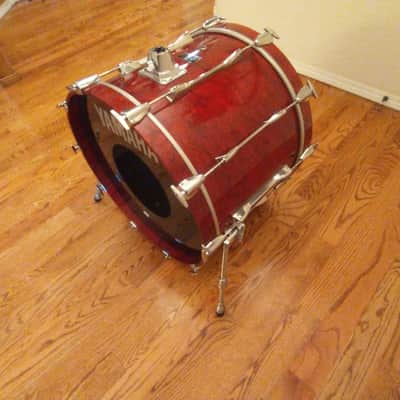 Yamaha Vintage Club Custom 22 X 16 Bass Drum, Made In Japan Top Line Drum !y image 4