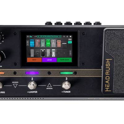 Headrush Modélisateur multi-effets/ampli compact avec écran tactile 4" et Wi-Fi/Bluetooth HEAD RUSH FLEX image 1
