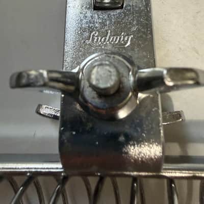 Ludwig Drum Stick Holder. Script Logo, Bass Drum Mounted. image 2