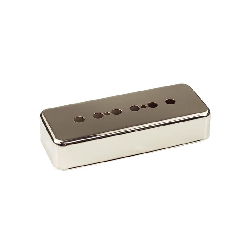 WD MPCP90N-10 Brass P-90 Pickup Cover - Pack of 10 - Nickel image 1
