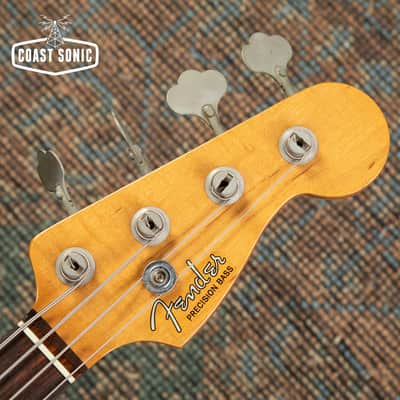 1991 Fender American Vintage Reissue '62 P Bass Precision AVRI w/case image 11
