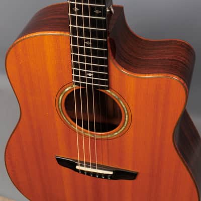 2001 James Goodall RSC Standard Cutaway Indian Rosewood / Sitka Acoustic Guitar image 5