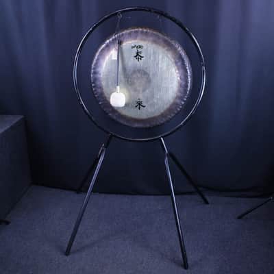 Paiste 26" Symphonic Gong w/ Stand & Mallet 1980s - Traditional image 3