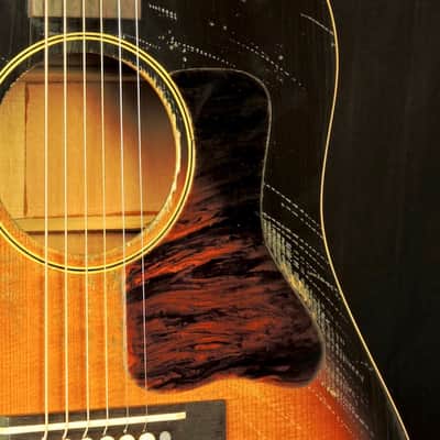 Pre-War Guitars Model J Slope Shoulder Acoustic Guitar With Case Distress Level 2 image 6