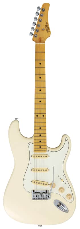 FGN E-Gitarre Boundary ST 3 x FGN Singlecoil Olympic White + Gigbag image 1