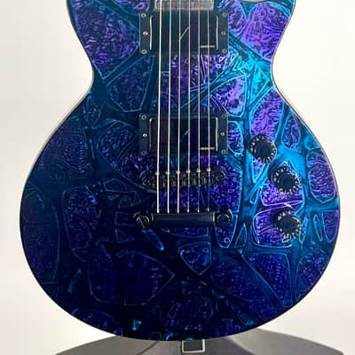 ESP USA Custom Shop Eclipse - Ghost Flame Serial#: US25655 image 2